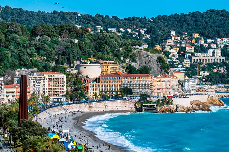 Photo de Nice vue sur la mer