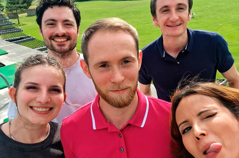 Photo de quelques membres de l'Equipe Urbasense