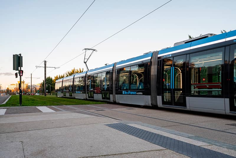 Photo tram T10 Ile de France